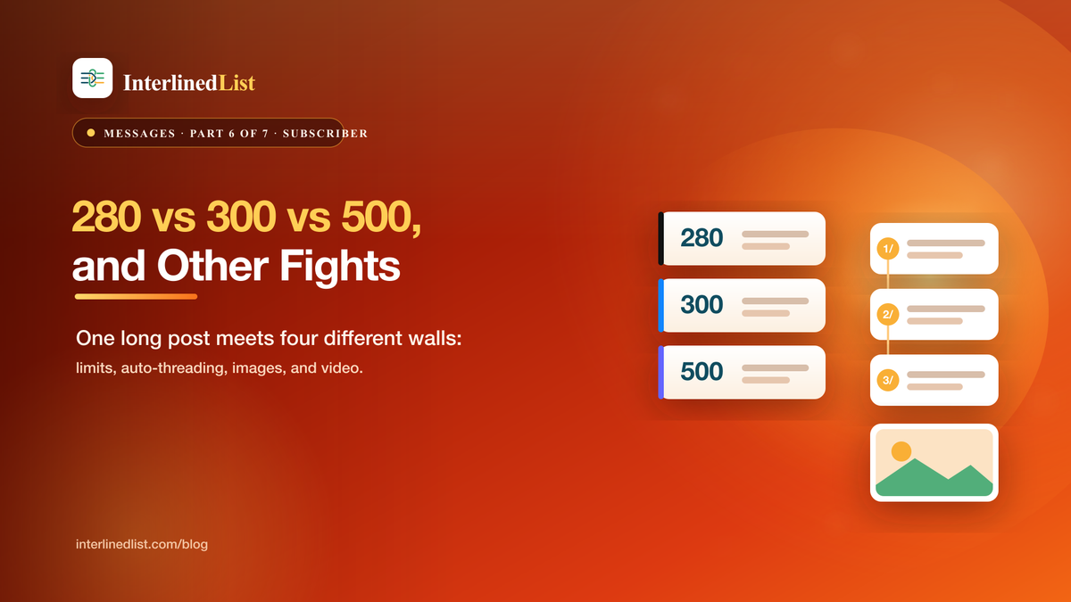 280 vs 300 vs 500, and Other Fights